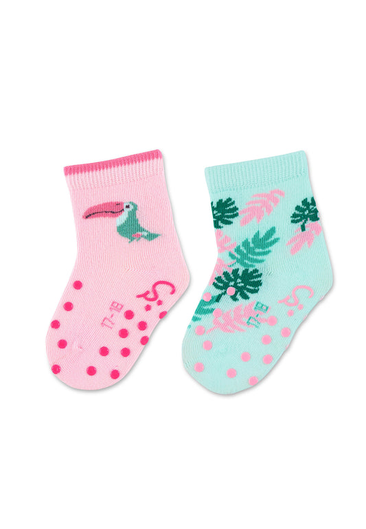 ABS crawling socks pack of 2