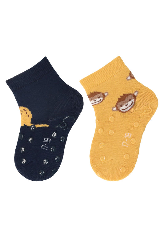 ABS crawling socks pack of 2