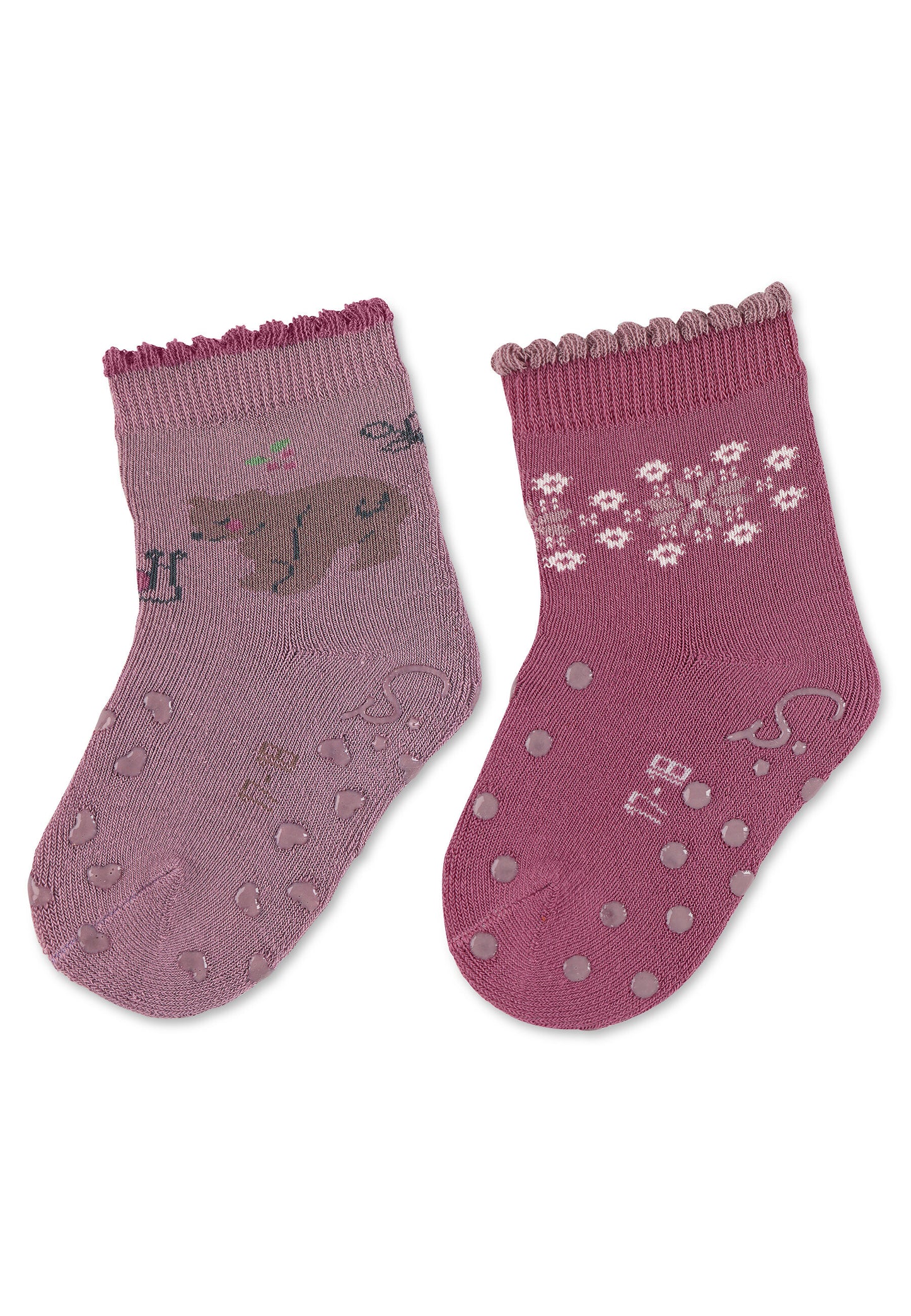 Chaussettes d'éveil ABS lot de 2