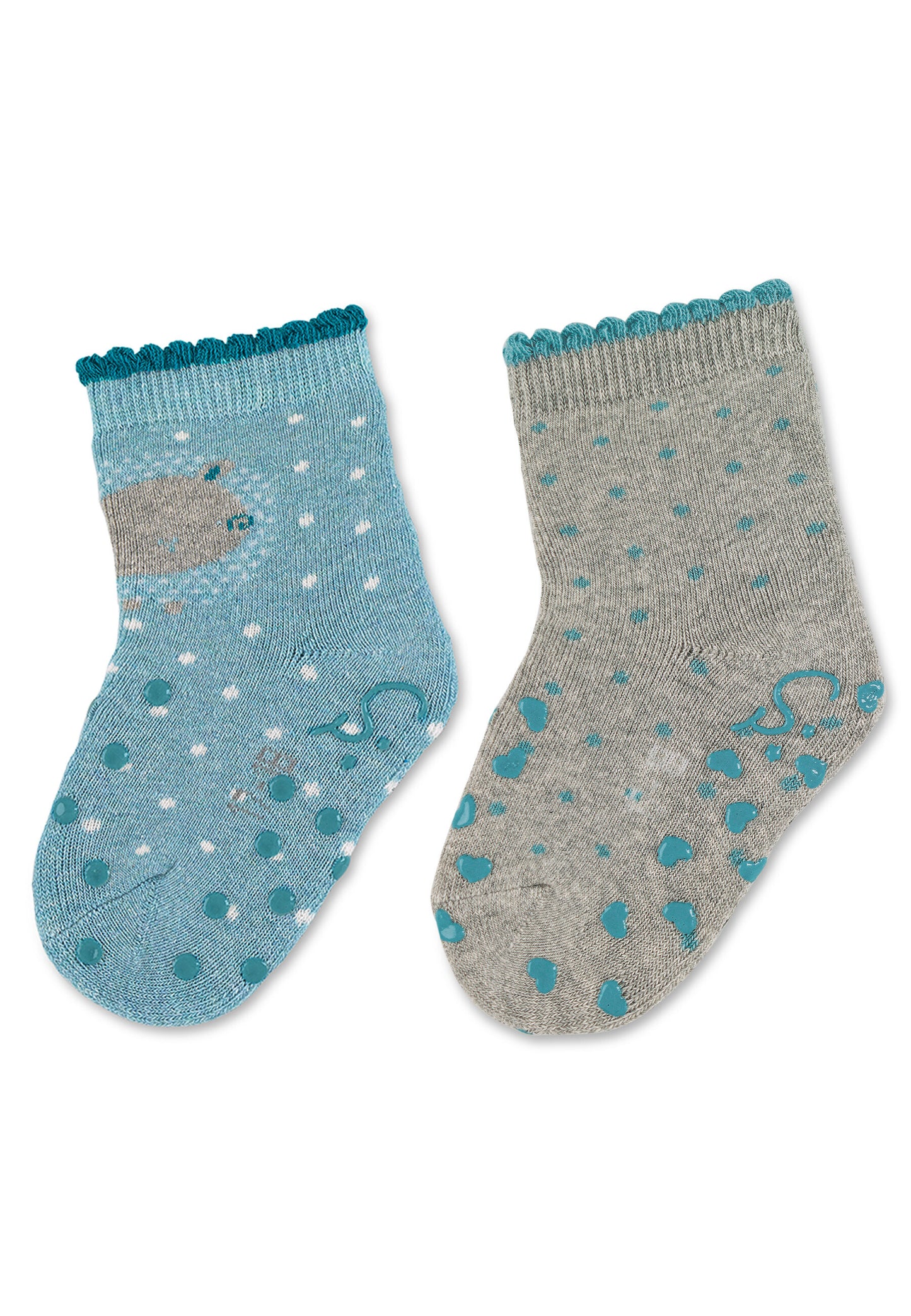 Chaussettes d'éveil ABS lot de 2