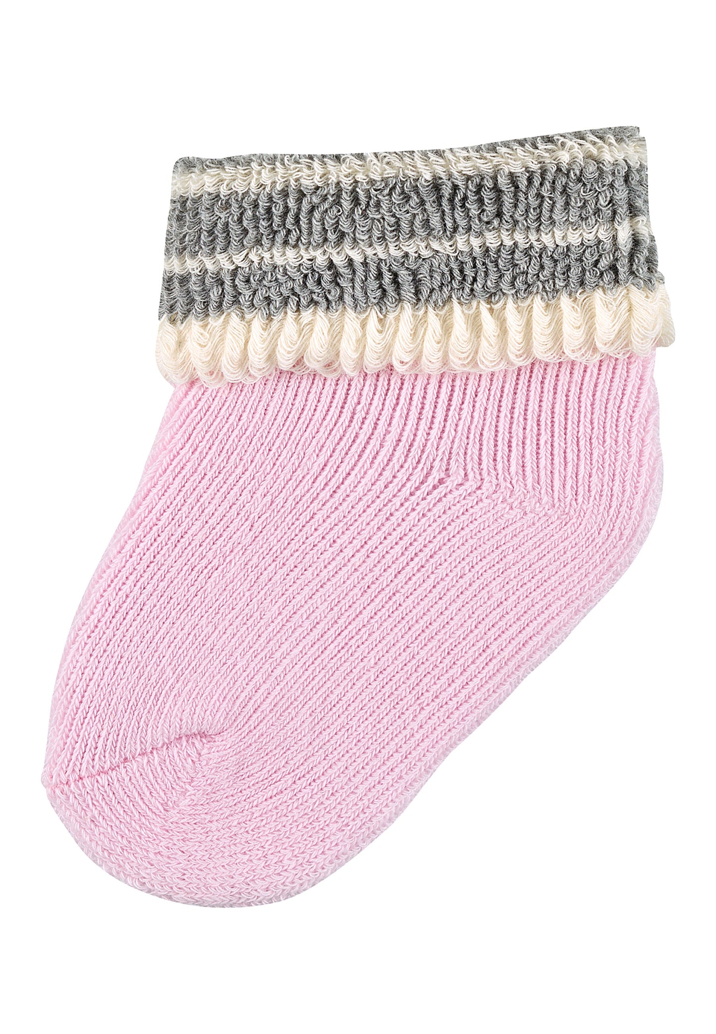 First socks with cuffs, pack of 3