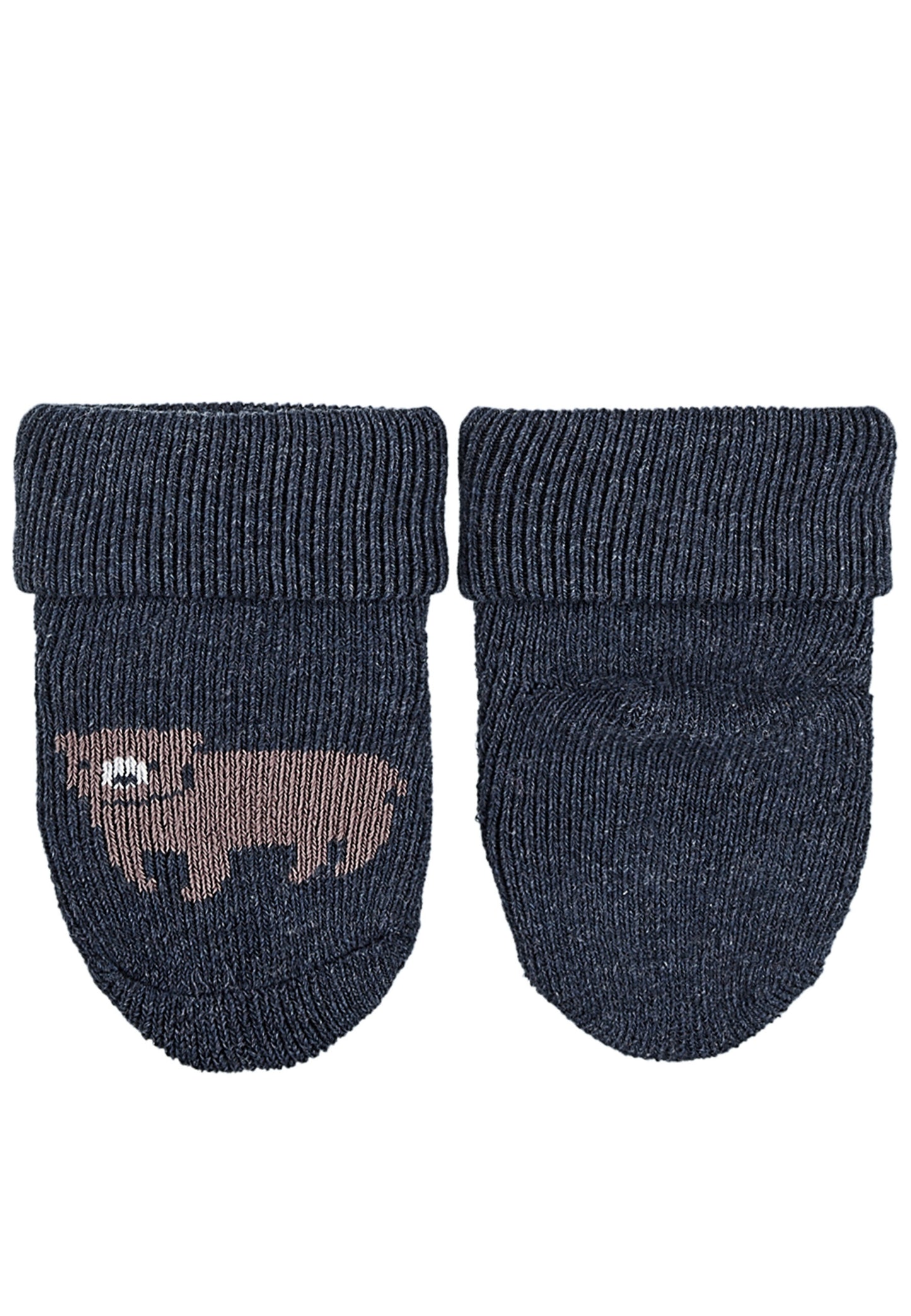 Premières chaussettes à revers, lot de 3