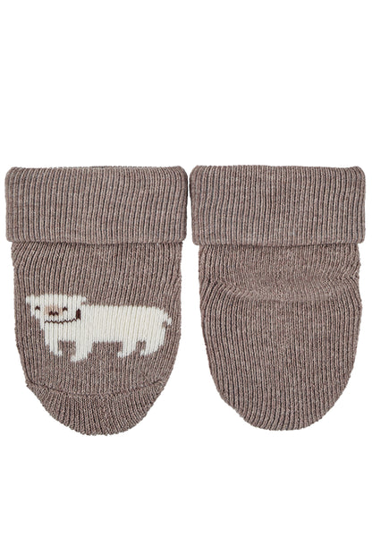 Premières chaussettes à revers, lot de 3