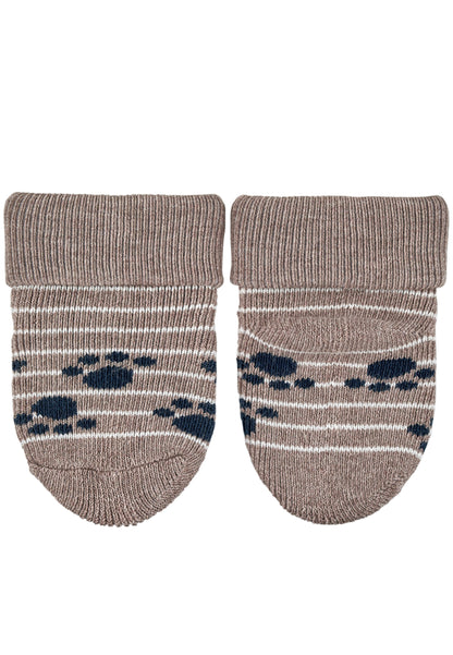 Premières chaussettes à revers, lot de 3