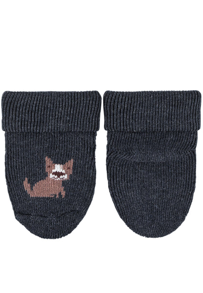 Premières chaussettes à revers, lot de 3