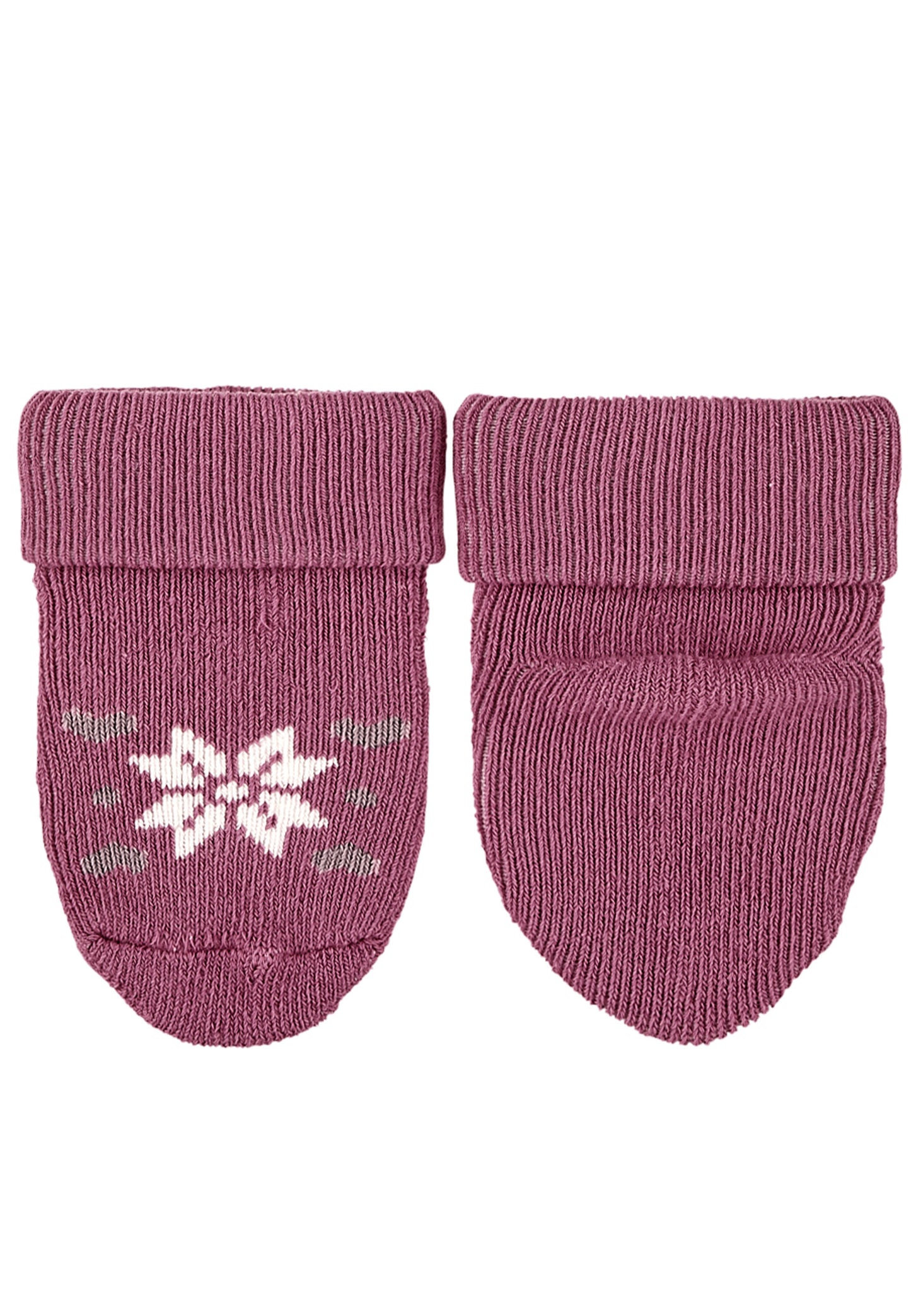 Premières chaussettes à revers, lot de 3