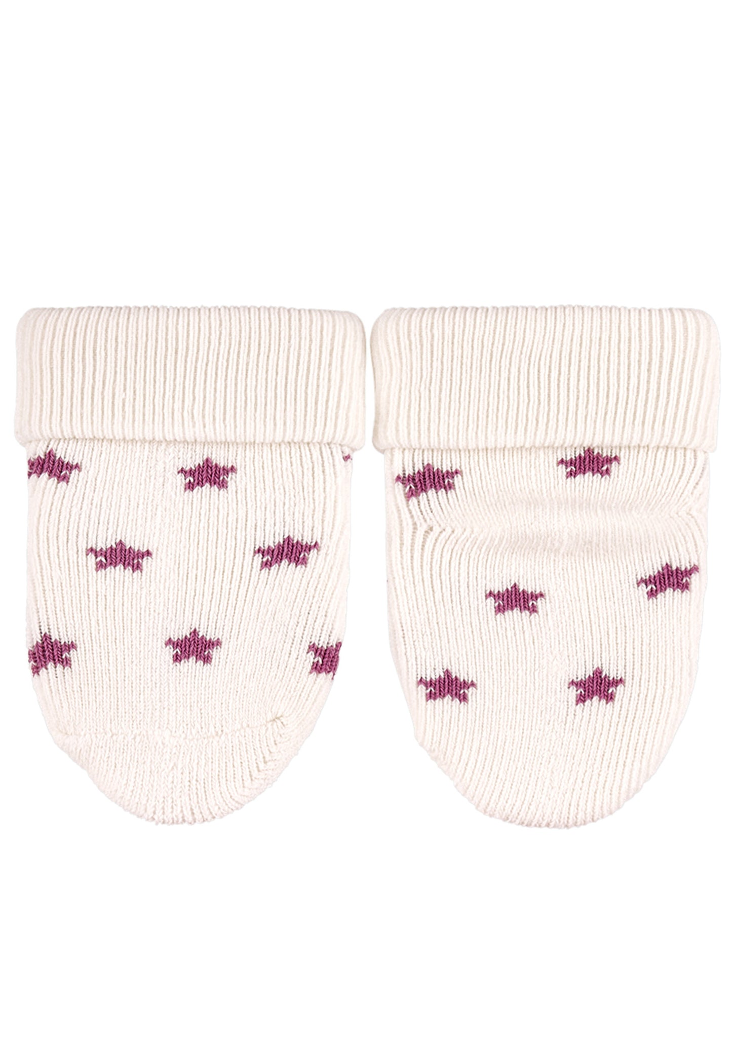 Premières chaussettes à revers, lot de 3