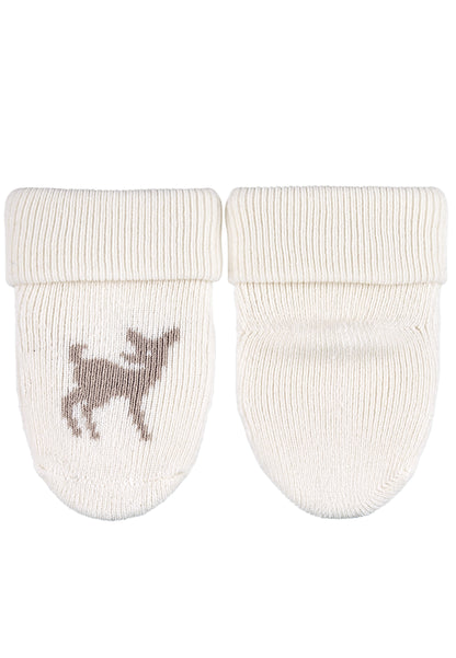 Premières chaussettes à revers, lot de 3