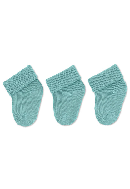 Premières chaussettes à revers, lot de 3