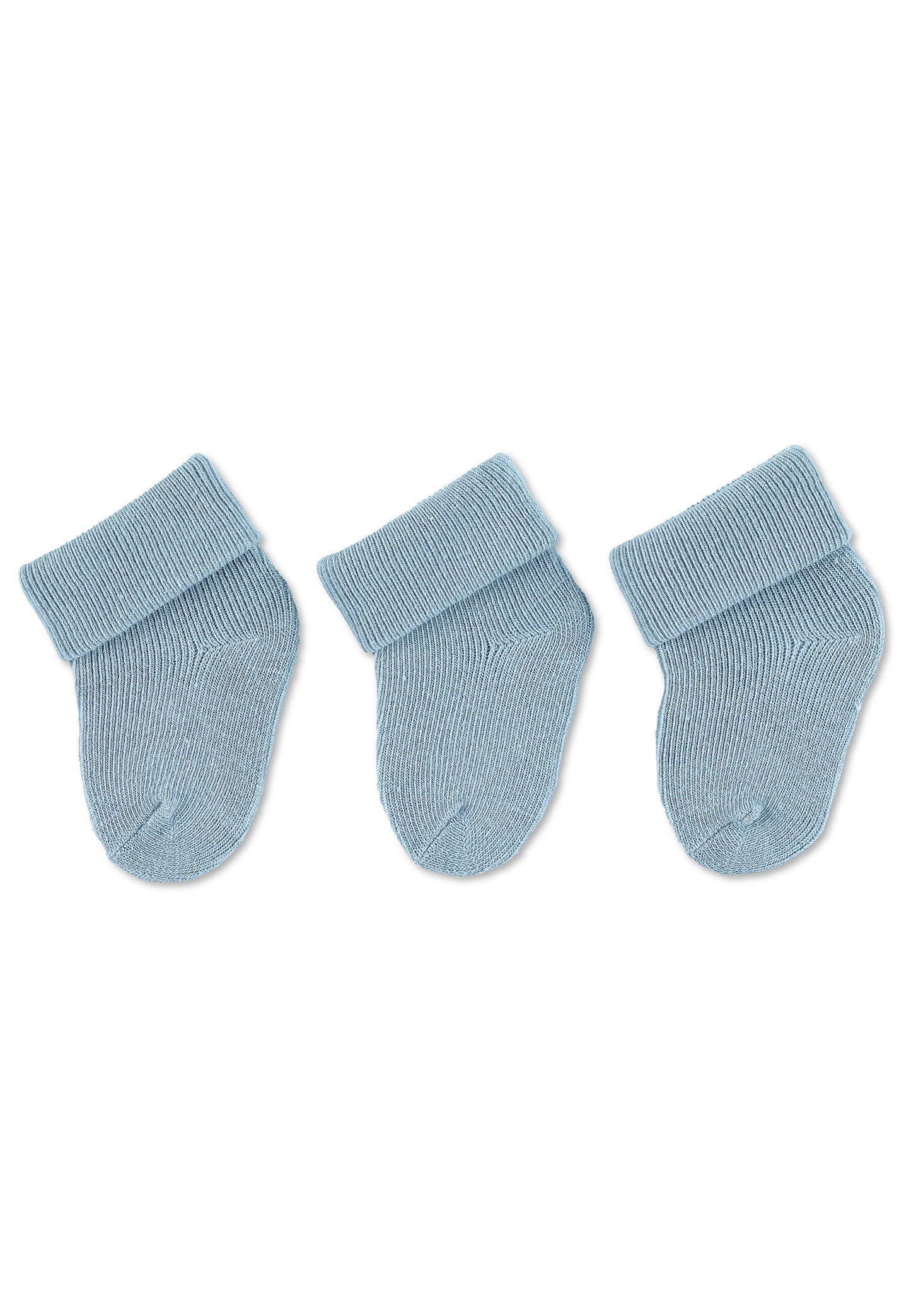 Premières chaussettes à revers, lot de 3