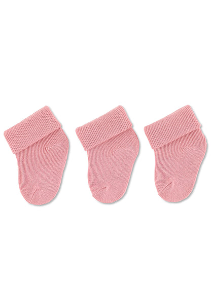 Premières chaussettes à revers, lot de 3