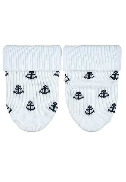 Premières chaussettes à revers, lot de 3