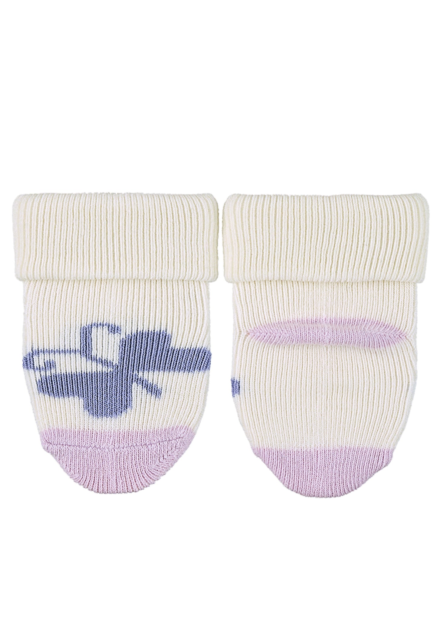 Premières chaussettes à revers, lot de 3