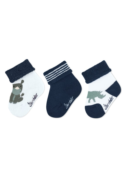 Lot de 3 chaussettes bébé