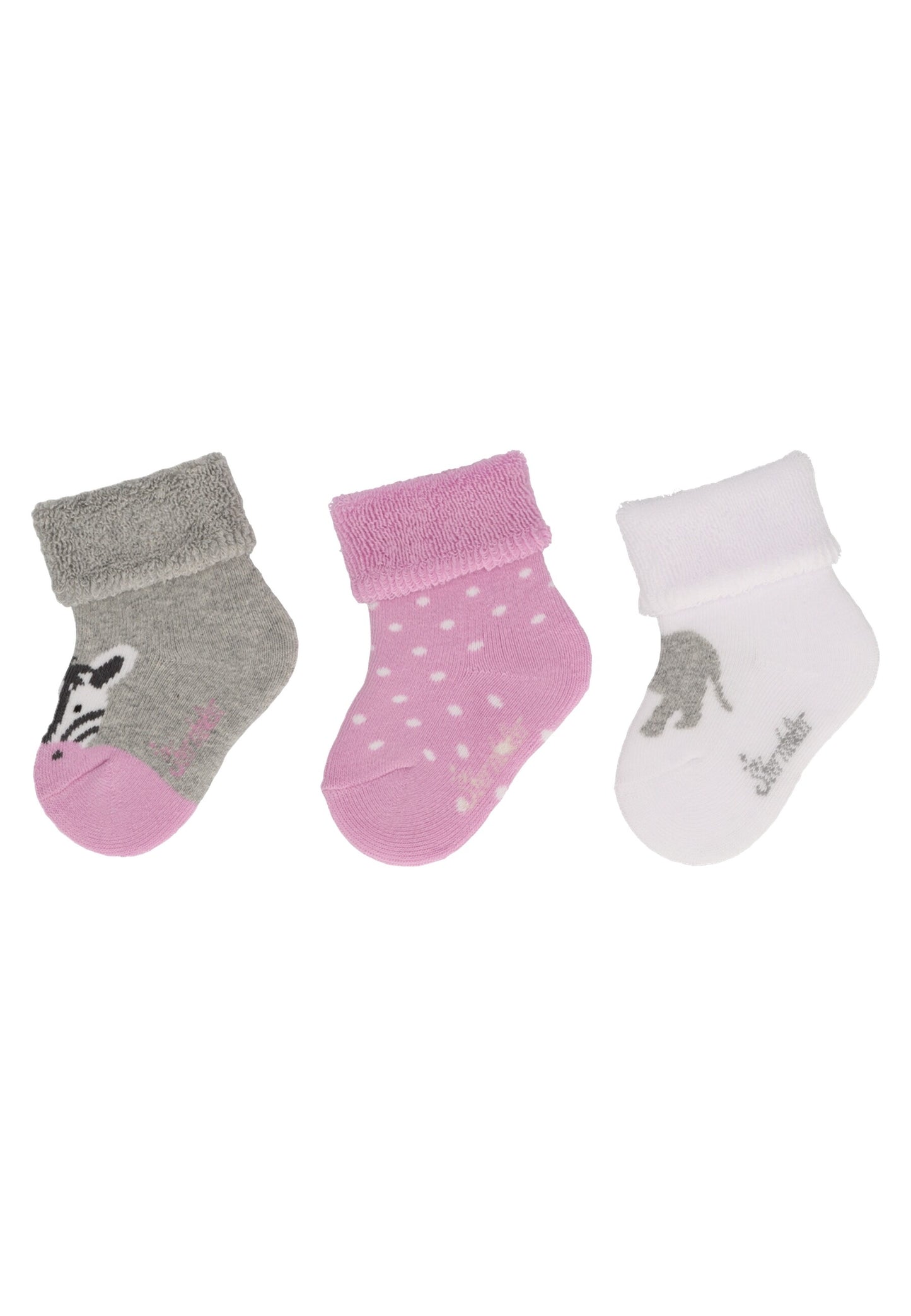 Lot de 3 chaussettes bébé