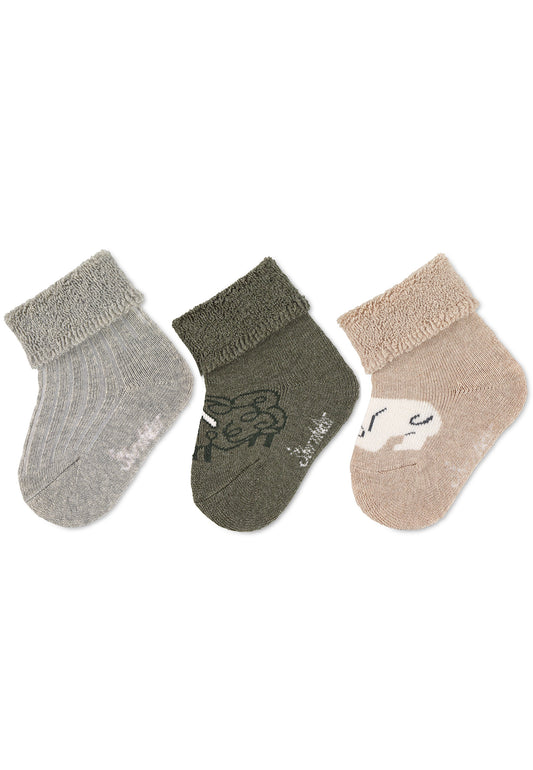 Lot de 3 chaussettes bébé