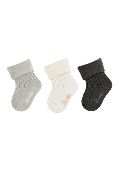 Lot de 3 chaussettes bébé