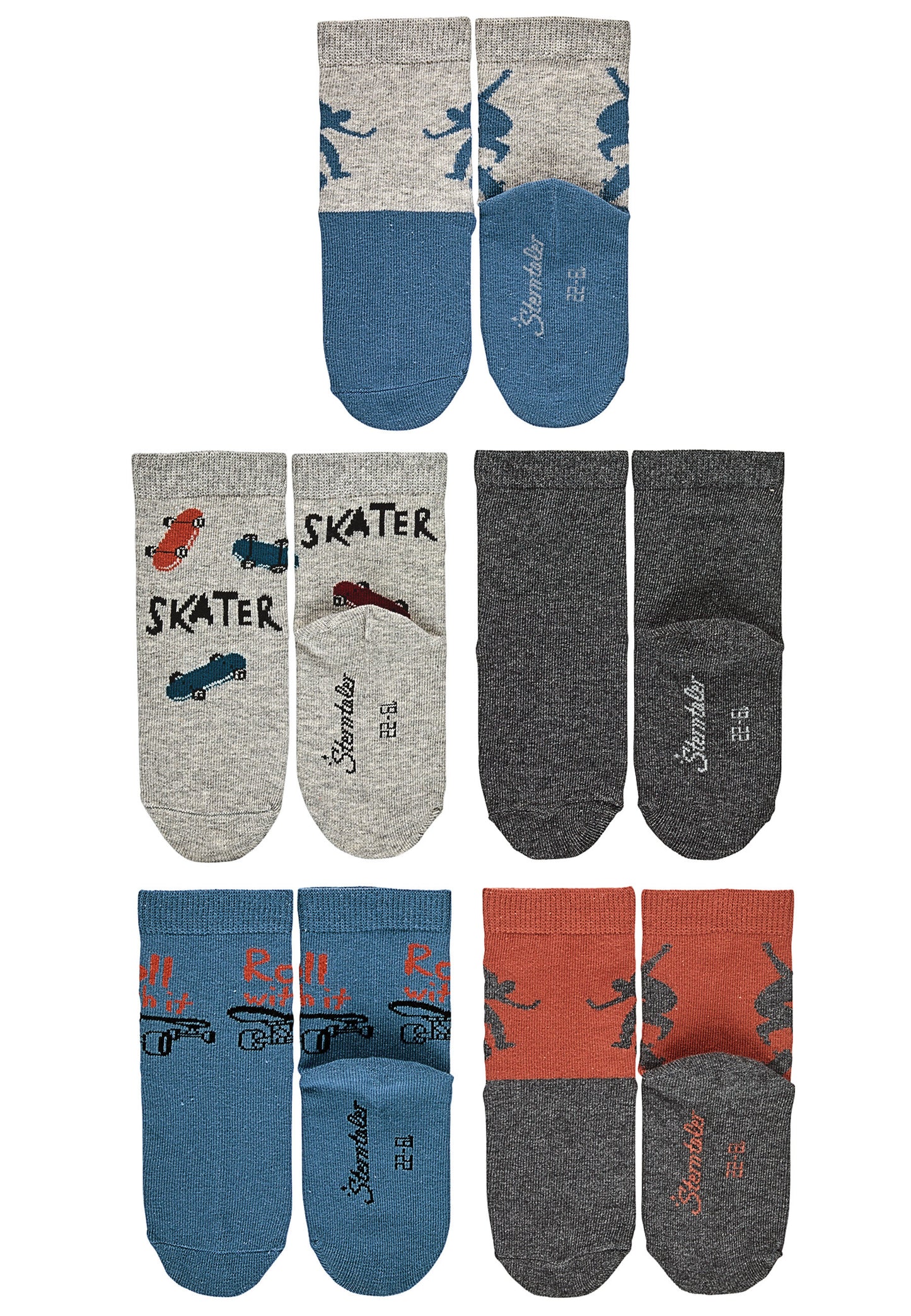 Lot de 5 chaussettes