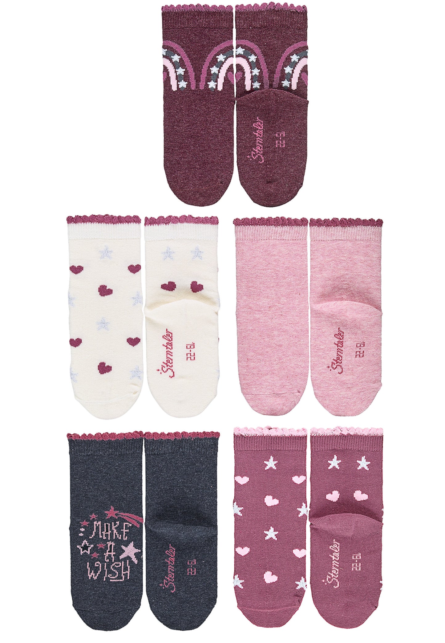 Lot de 5 chaussettes