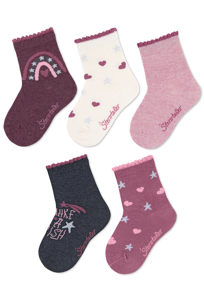 Lot de 5 chaussettes