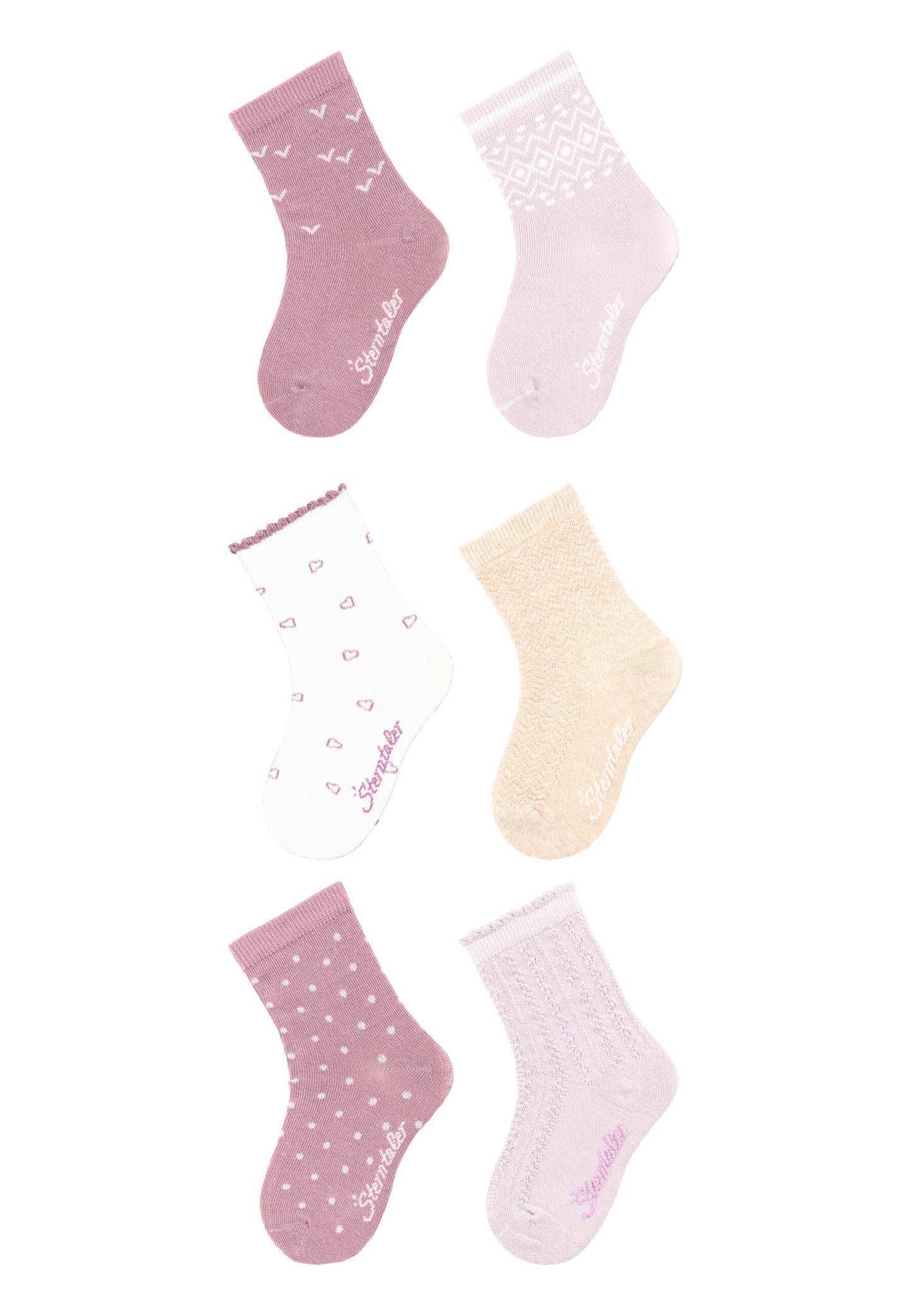 Lot de 6 chaussettes