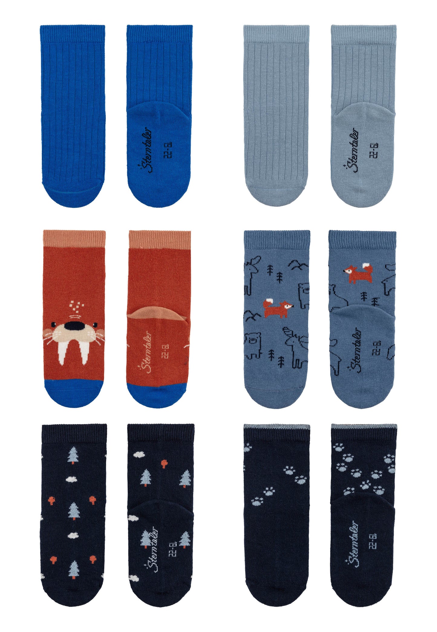 Socken 6er Pack