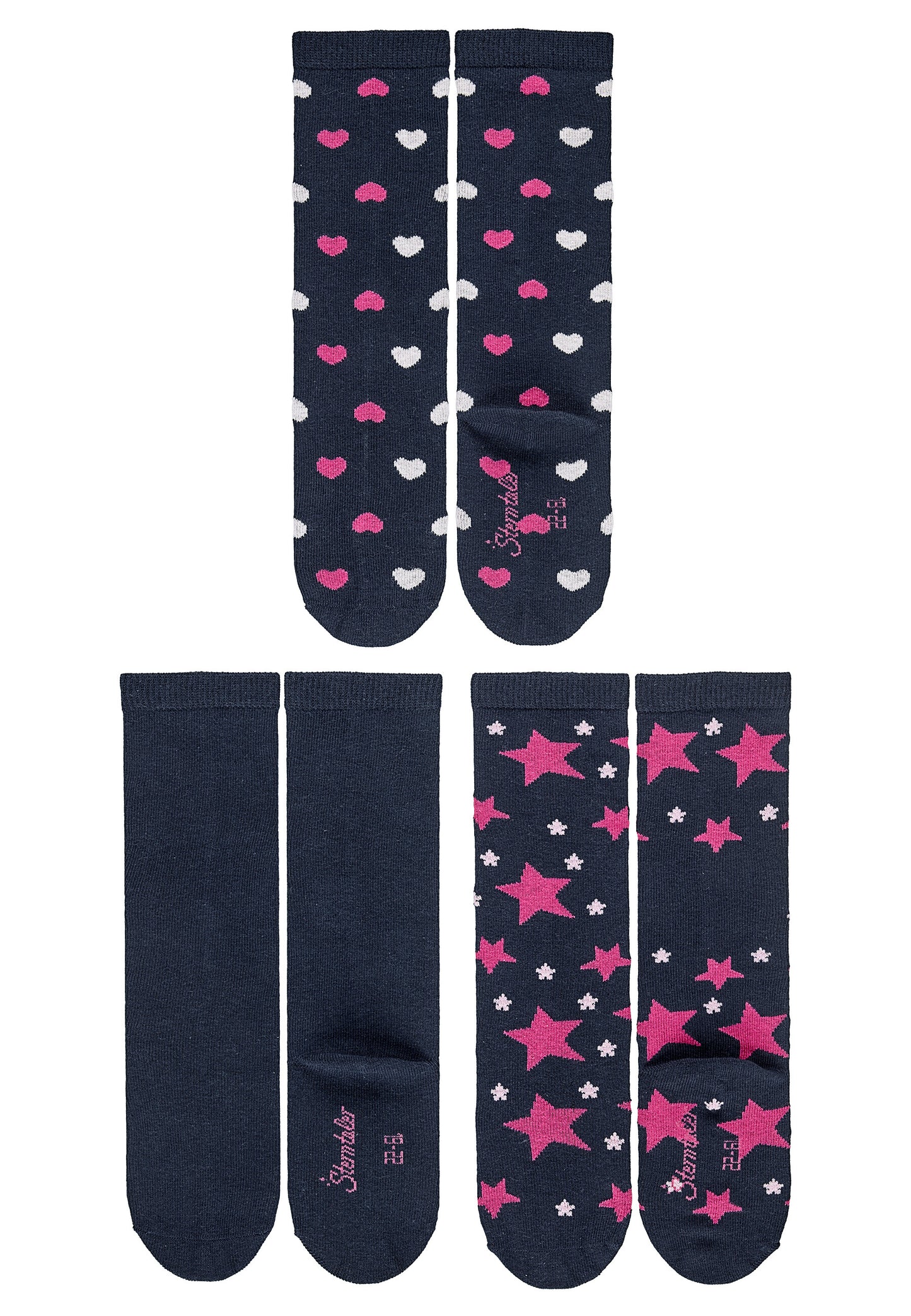 Chaussettes hautes lot de 3