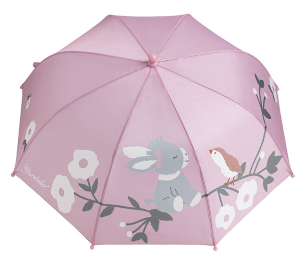 rosa ⭐️ in Esel Emmi Girl Kinderregenschirm