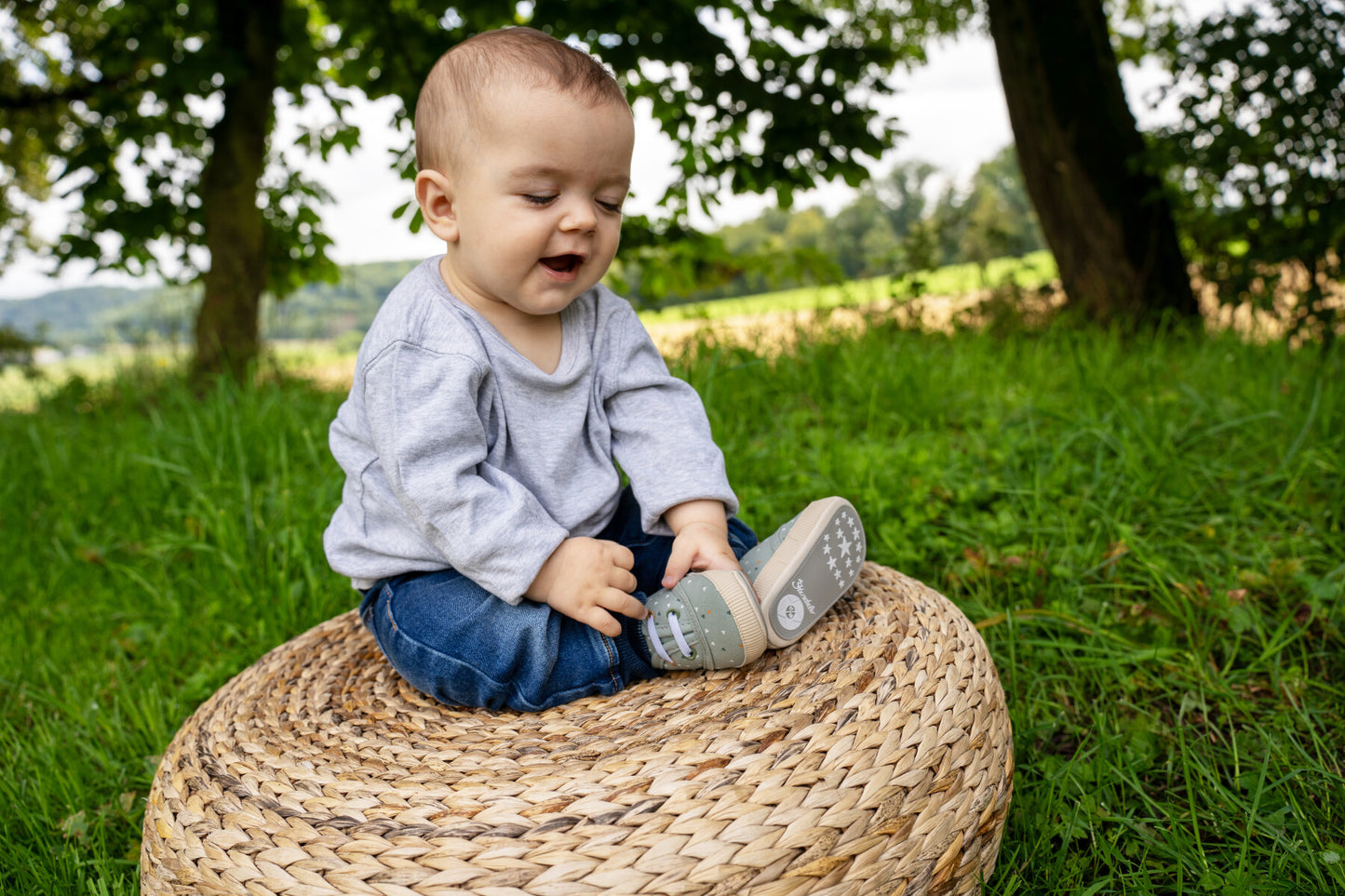 Modèle de chaussure pour bébé