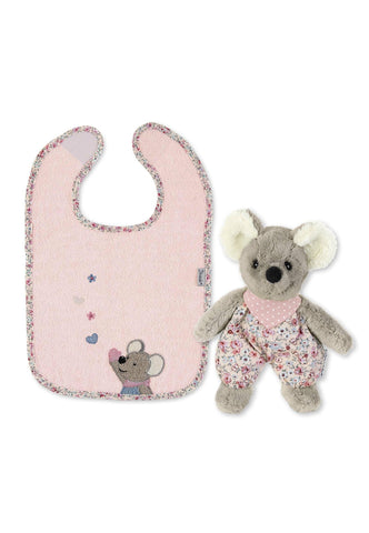 Geschenk-Set Maus ⭐️ Mabel und Grau in Rosa