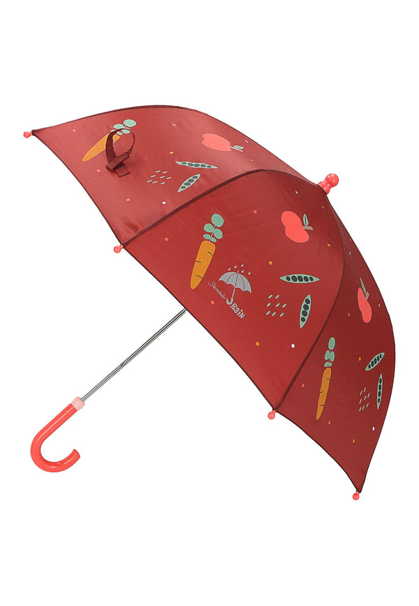 Kinder Regenschirm Esel in Emmily ⭐️ Dunkelrot