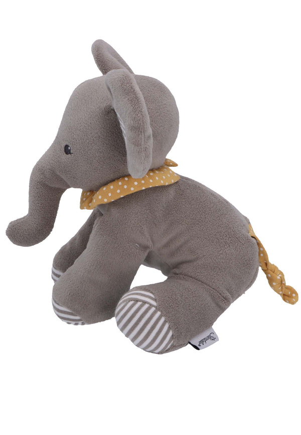 ⭐️ mit Spieltier Elefant Eddy Grau Rassel,